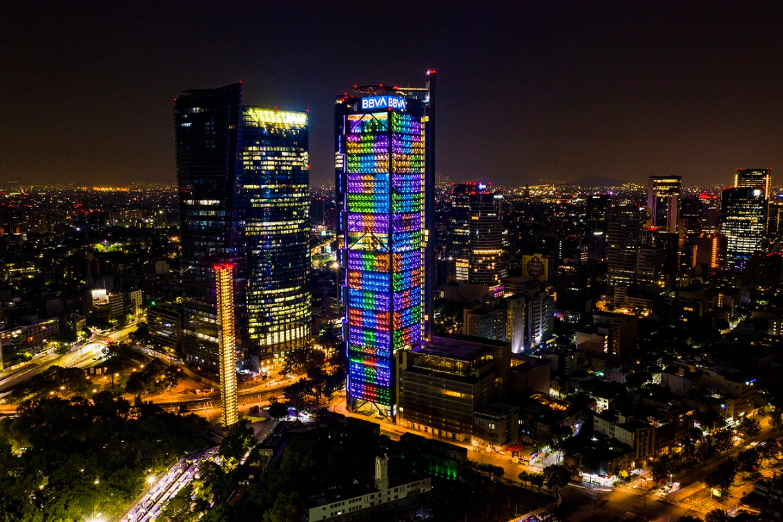 La Torre BBVA: un ícono arquitectónico con certificación LEED que redefine el trabajo en la CDMX